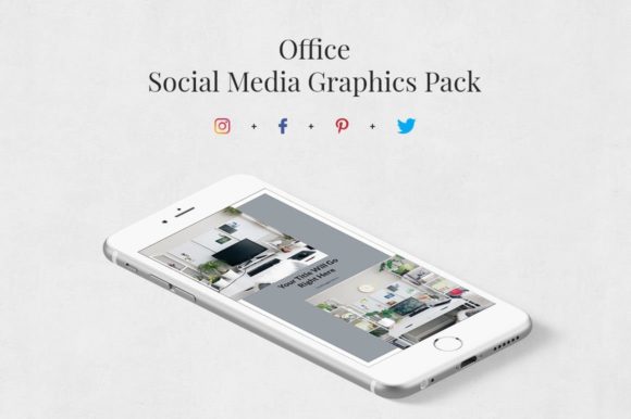 Download Office Social Media Graphics Pack - Premium Bundle