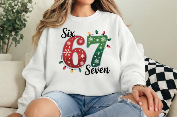 Download Six Seven 67 6 7 Christmas Xmas Meme PNG - 6 7 Collection