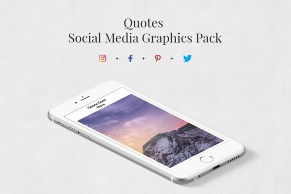 Download Quotes Social Media Graphics Pack - Premium Resources
