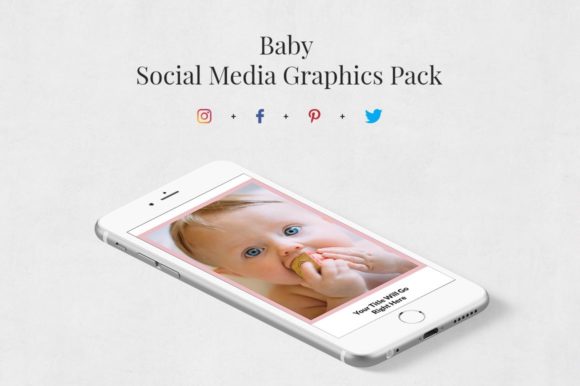 Download Baby Social Media Graphics Pack - Premium Resources