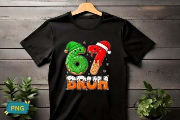 Download Six Seven 67 Meme 6 7 Christmas T-Shirt - 6 7 Collection
