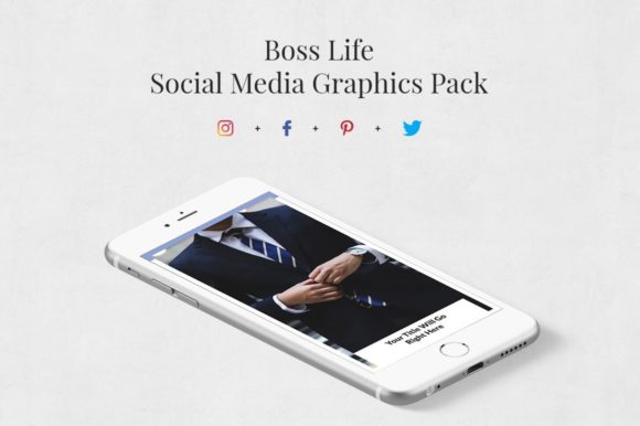 Download Boss Life Social Media Graphics Pack - Premium Resources