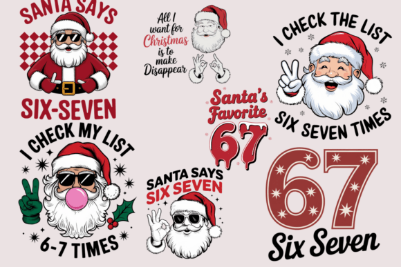 Download Funny 6 7 Christmas Meme Svg, Funny Six - 6 7 Collection